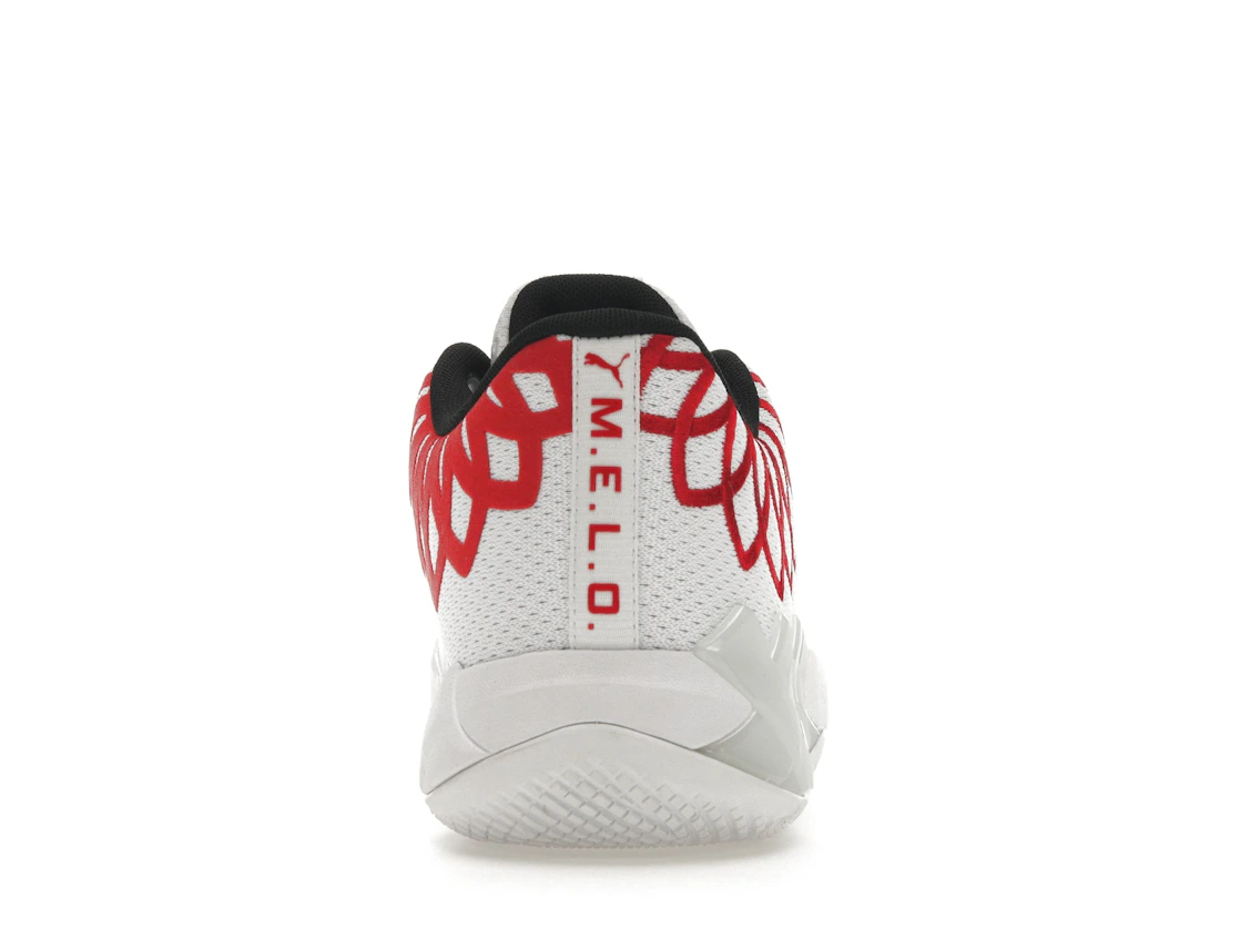 Puma LaMelo Ball MB.01 Lo Team Color White High Risk Red (GS)