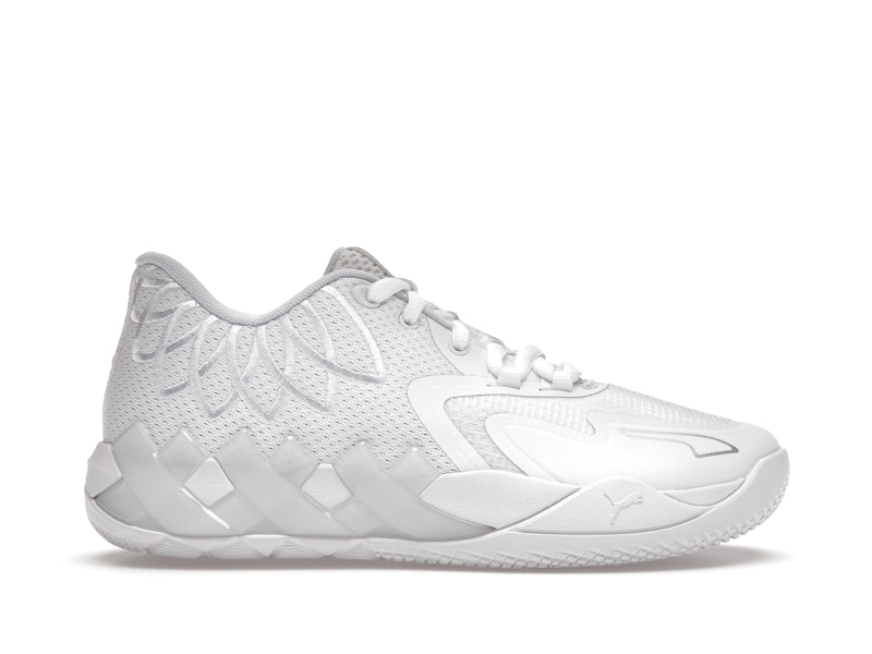 Puma LaMelo Ball MB.01 White Silver (GS) - 377368-04 - US