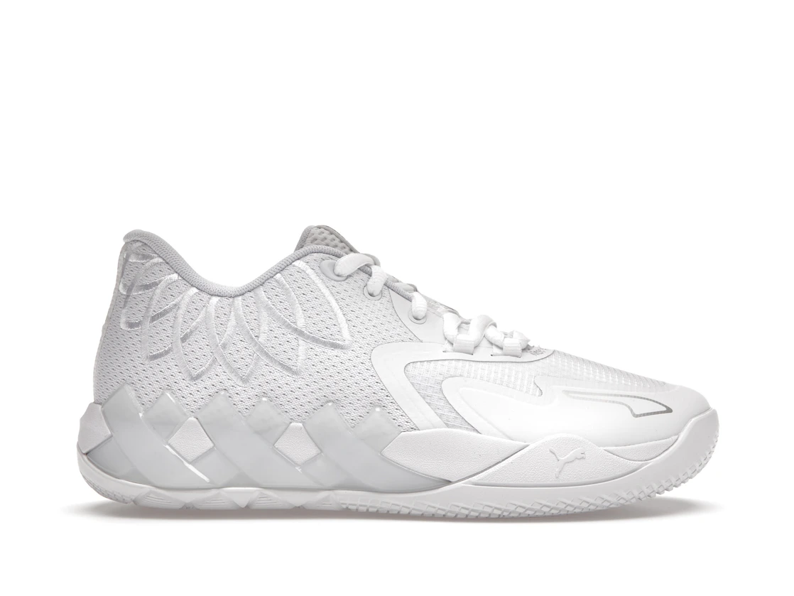 Puma LaMelo Ball MB.01 White Silver (GS)