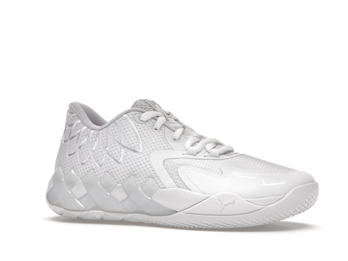 Puma LaMelo Ball MB.01 White Silver (GS)