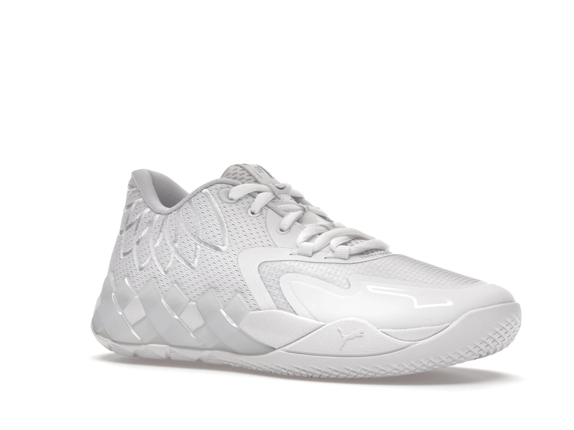 Puma LaMelo Ball MB.01 White Silver (GS)