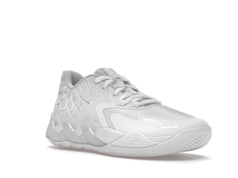 Puma LaMelo Ball MB.01 White Silver (GS)