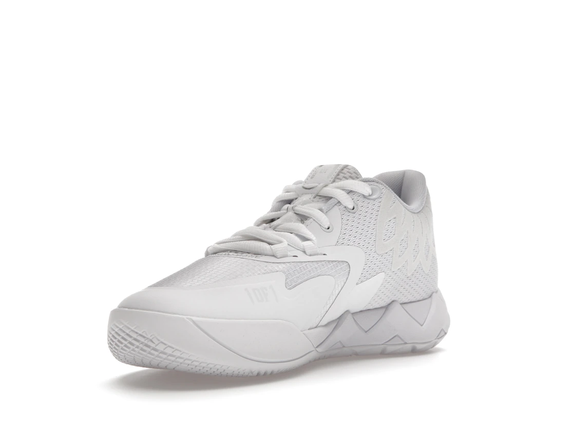 Puma LaMelo Ball MB.01 White Silver (GS)
