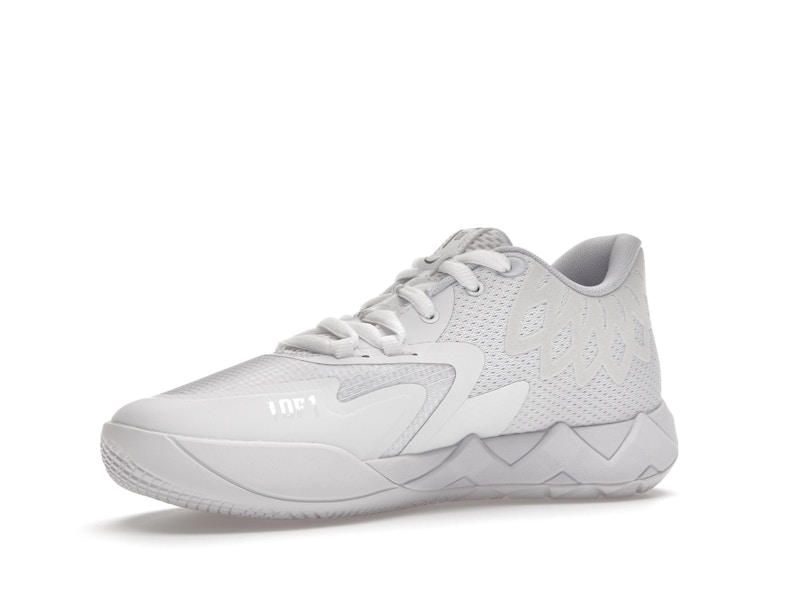 Puma LaMelo Ball MB.01 White Silver (GS)