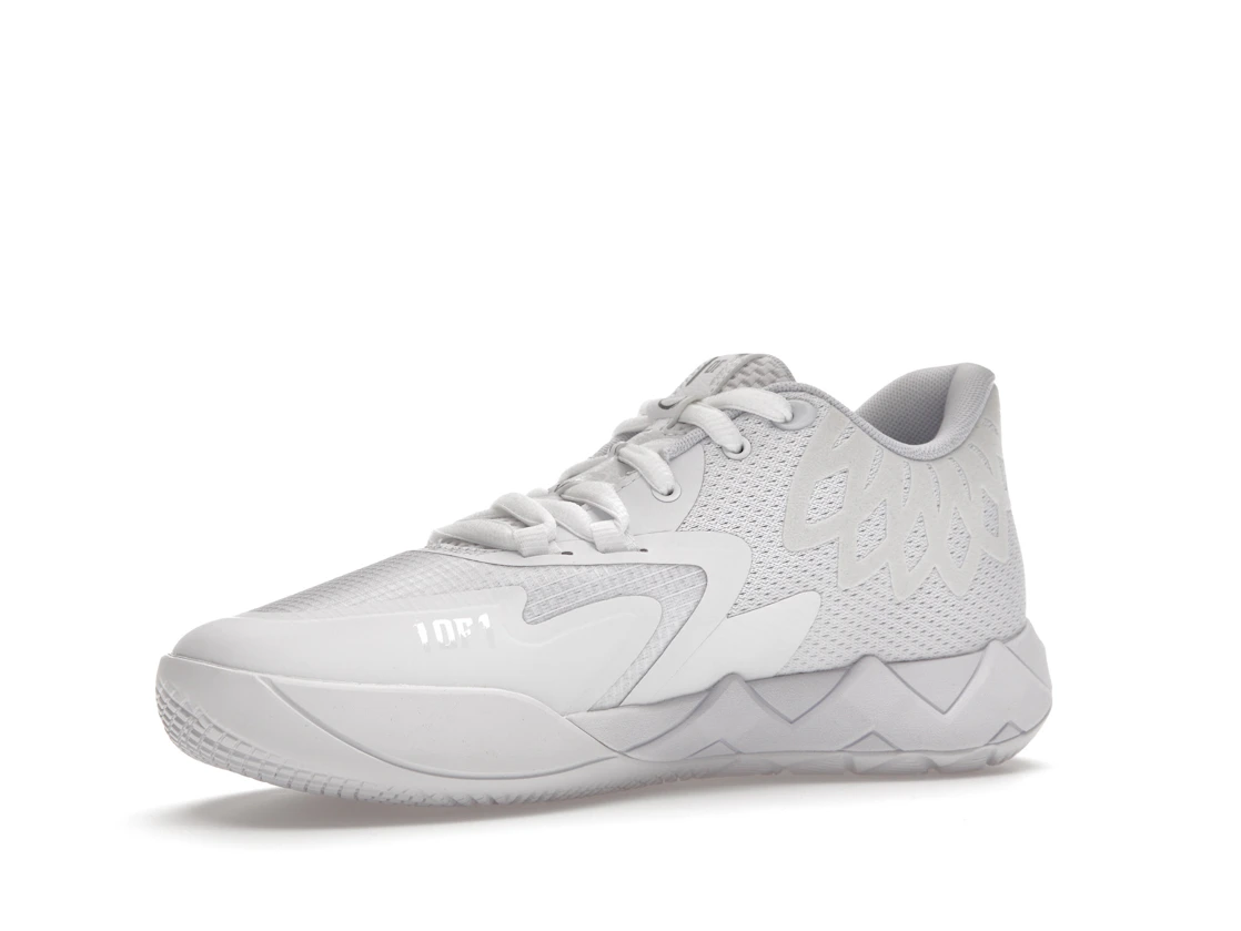 Puma LaMelo Ball MB.01 White Silver (GS)