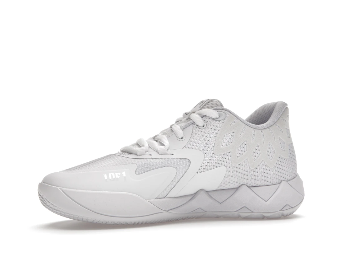 Puma LaMelo Ball MB.01 White Silver (GS)