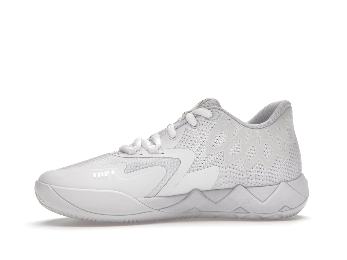 Puma LaMelo Ball MB.01 White Silver (GS)