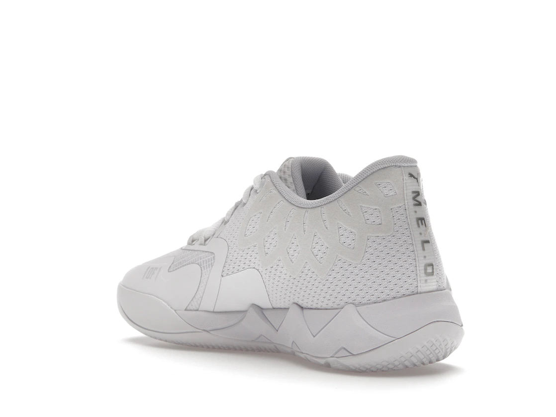 Puma LaMelo Ball MB.01 White Silver (GS)