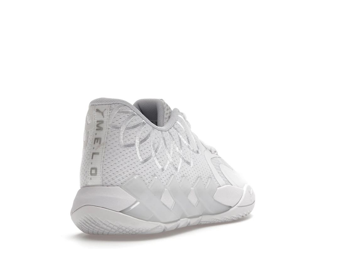 Puma LaMelo Ball MB.01 White Silver (GS)