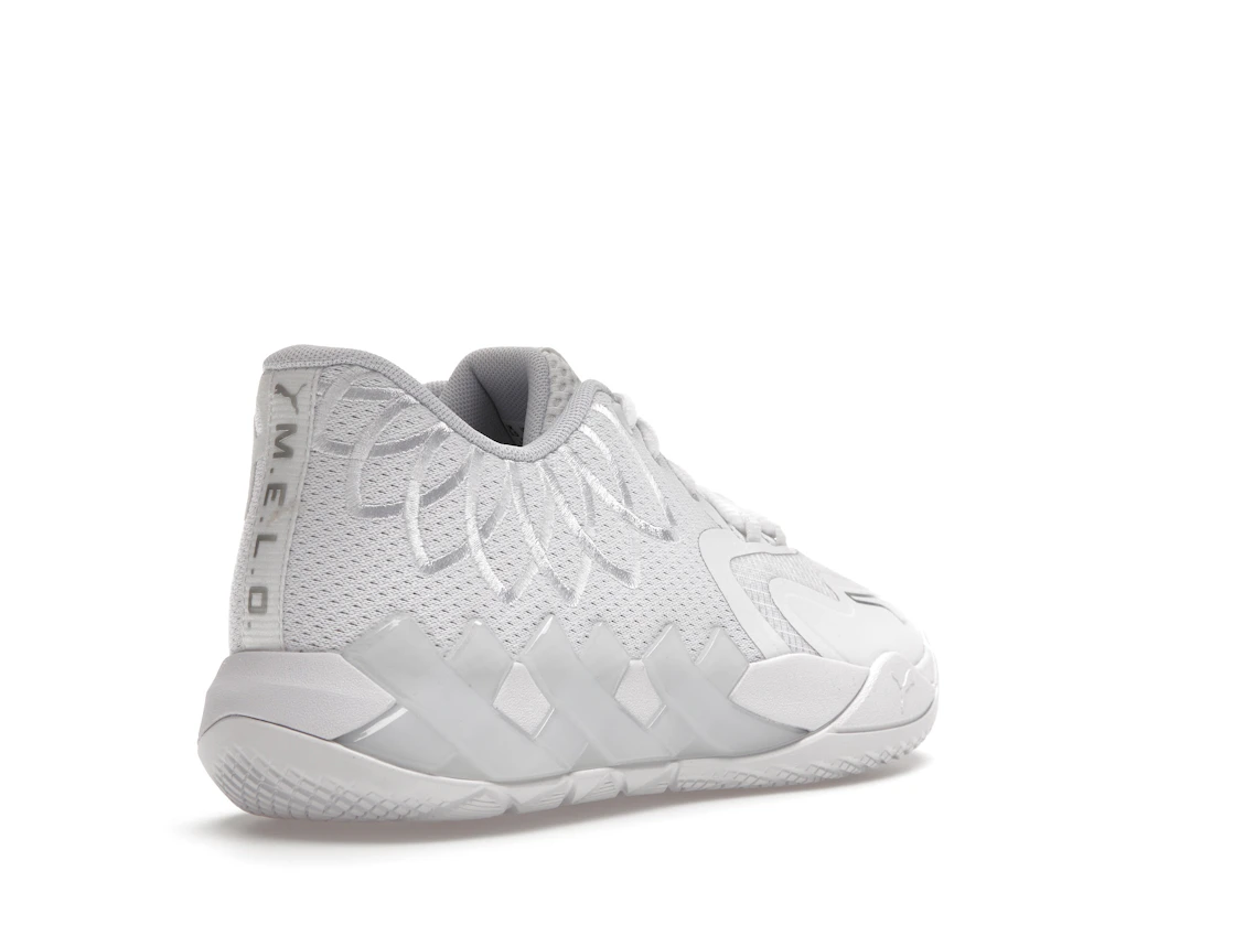 Puma LaMelo Ball MB.01 White Silver (GS)