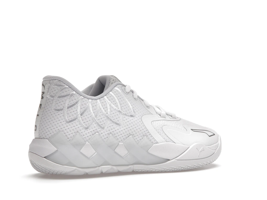 Puma LaMelo Ball MB.01 White Silver (GS)