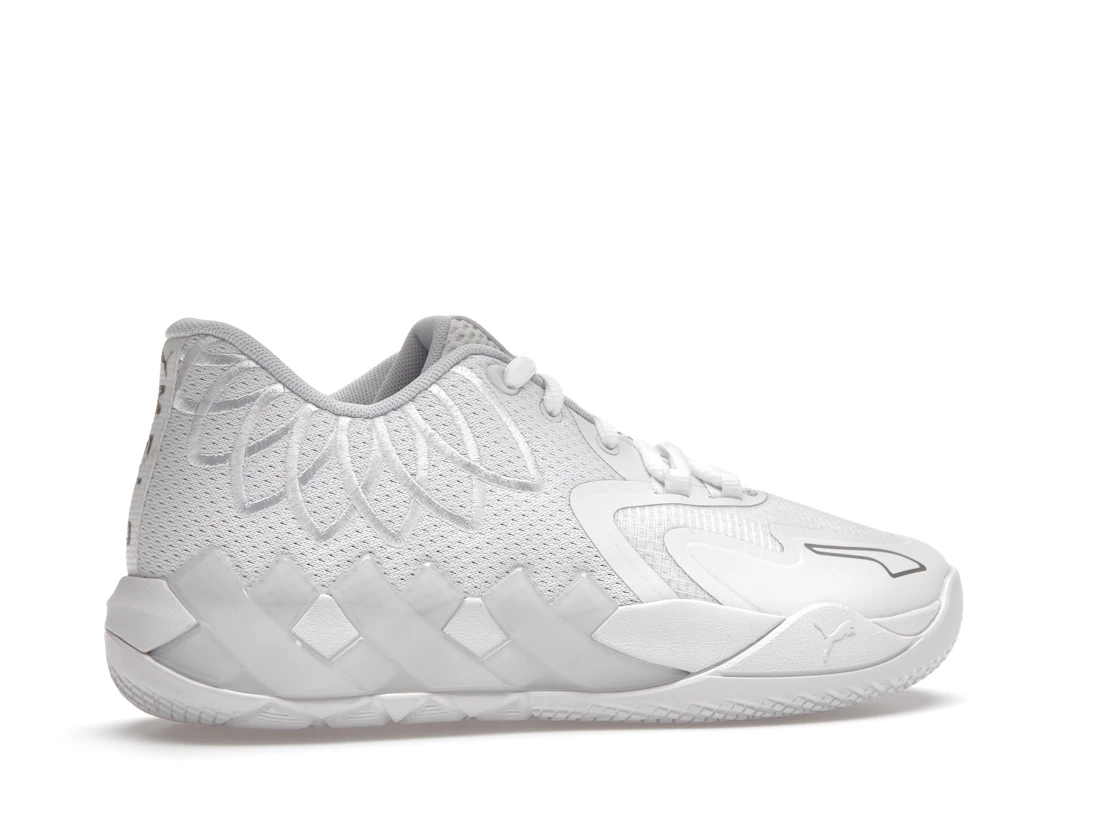 Puma LaMelo Ball MB.01 White Silver (GS)