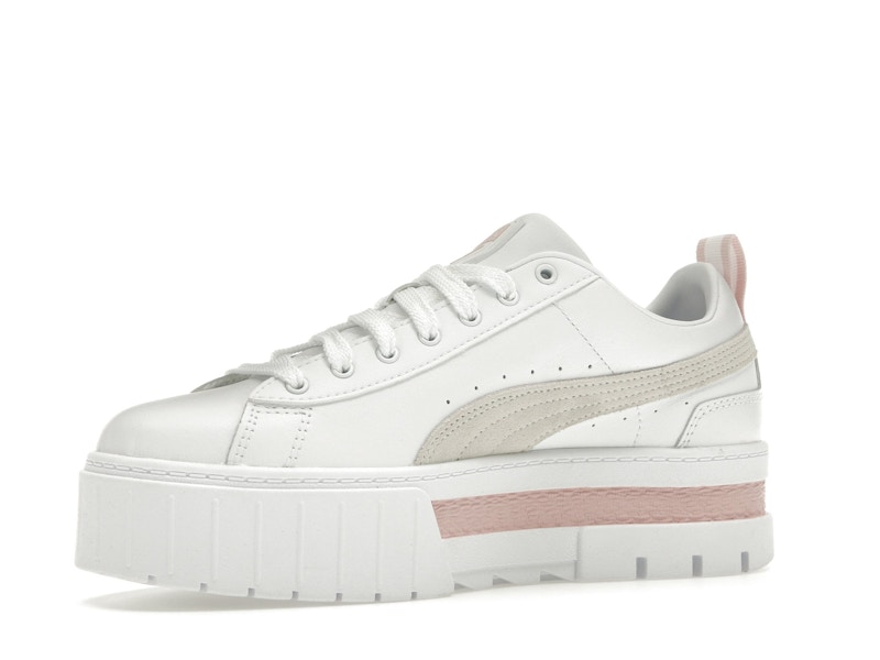 Puma Mayze Leather White Marshmallow (Women's)