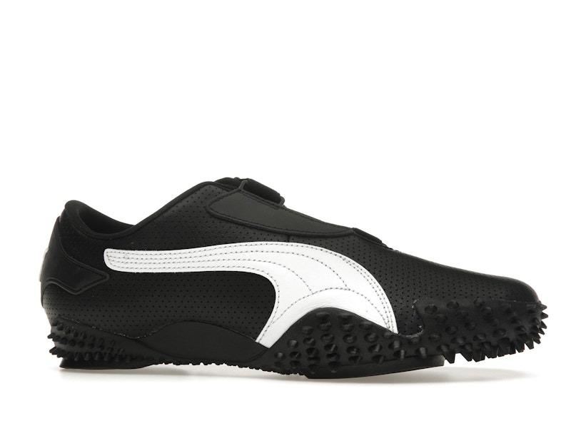Puma Mostro Perforated Leather Black White