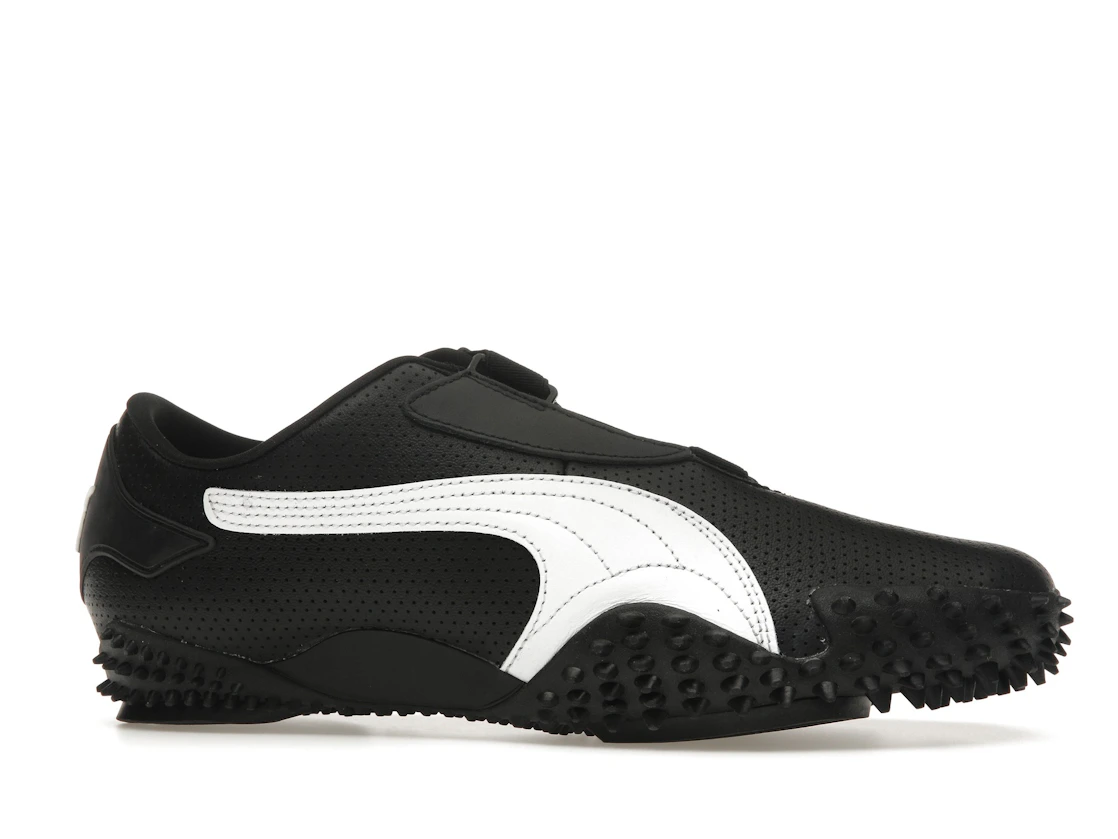 Puma Mostro Perforated Leather Black White