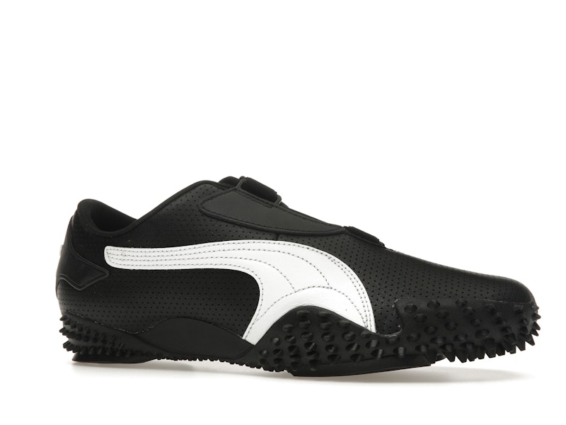 Puma Mostro Perforated Leather Black White