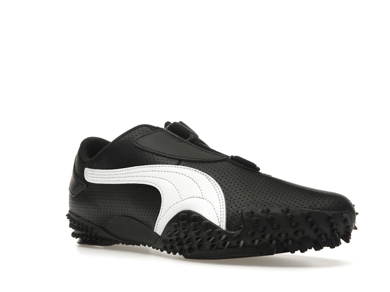Puma Mostro Perforated Leather Black White