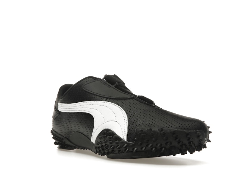 Puma Mostro Perforated Leather Black White