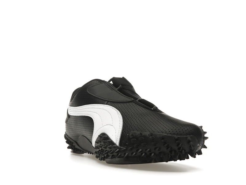 Puma Mostro Perforated Leather Black White