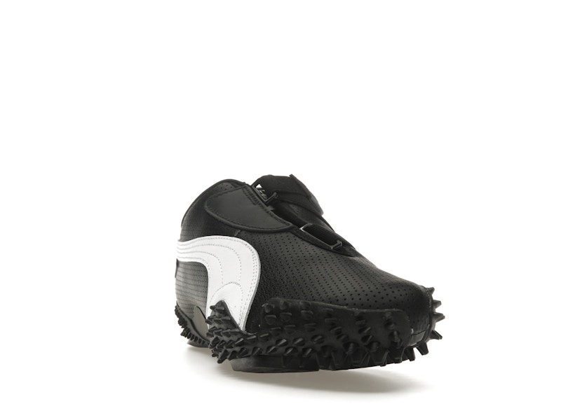 Puma Mostro Perforated Leather Black White