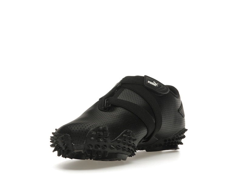Puma Mostro Perforated Leather Black White