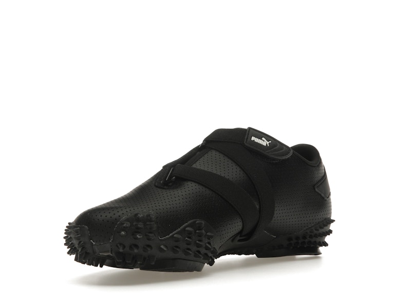 Puma Mostro Perforated Leather Black White