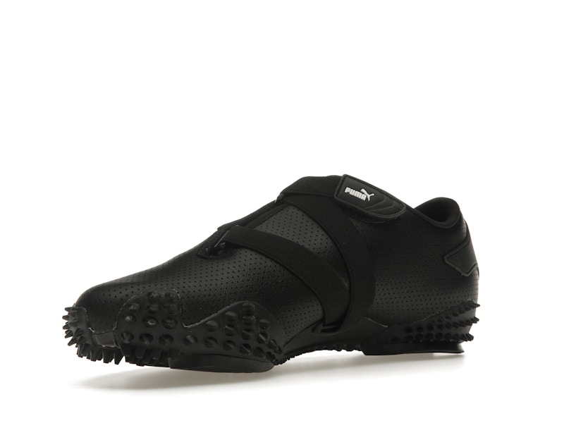 Puma Mostro Perforated Leather Black White