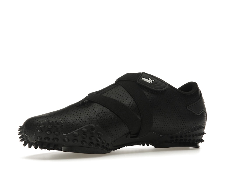 Puma Mostro Perforated Leather Black White