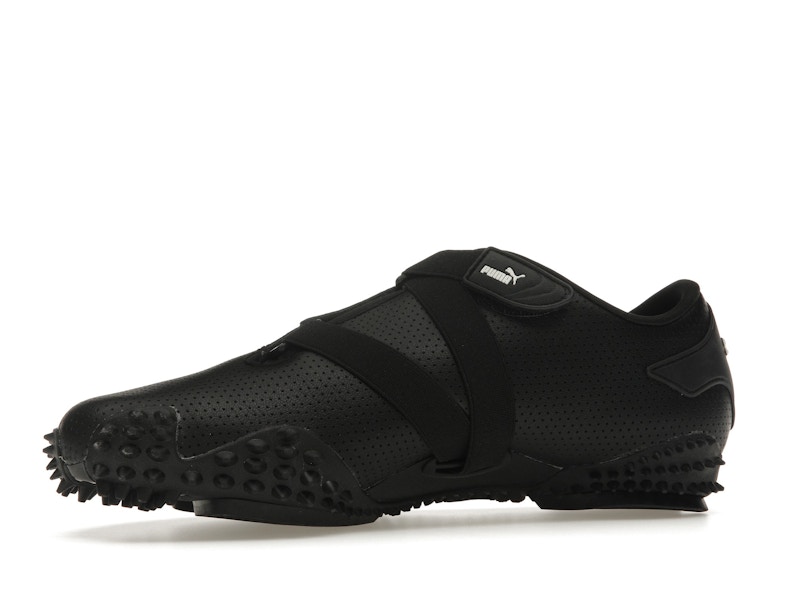 Puma Mostro Perforated Leather Black White