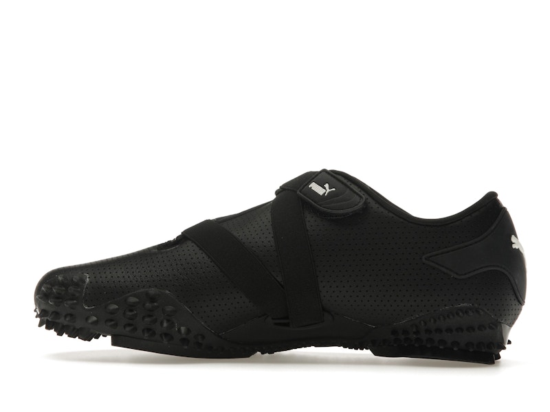 Puma Mostro Perforated Leather Black White