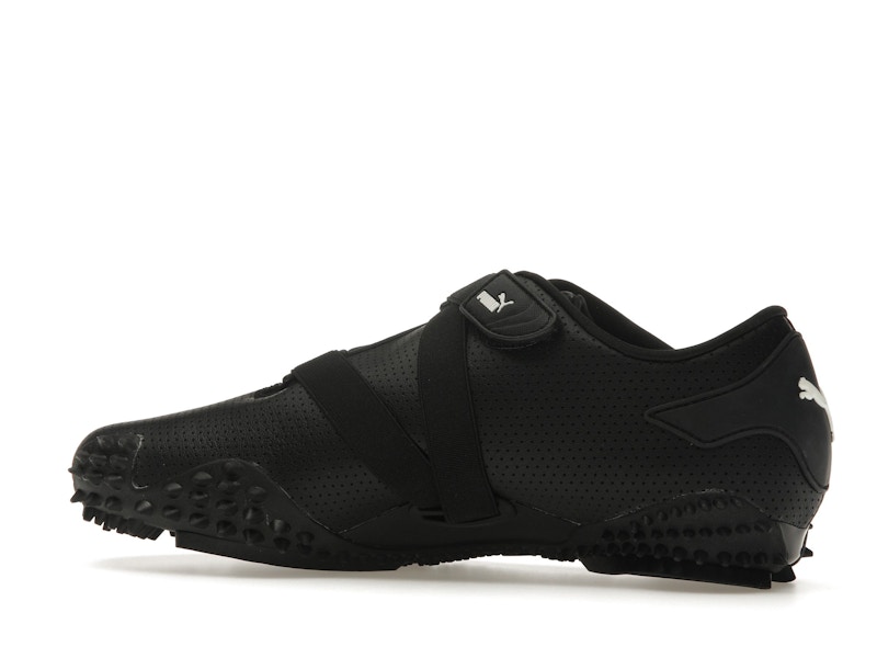 Puma Mostro Perforated Leather Black White
