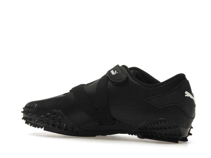 Puma Mostro Perforated Leather Black White