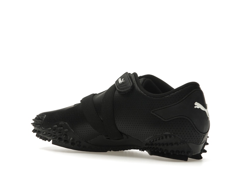 Puma Mostro Perforated Leather Black White