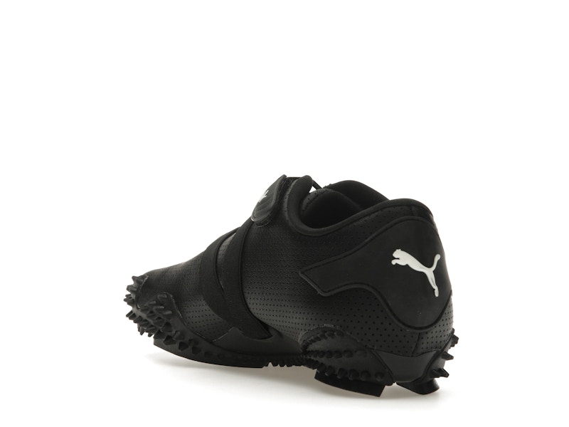 Puma Mostro Perforated Leather Black White