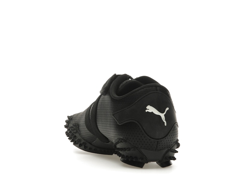 Puma Mostro Perforated Leather Black White