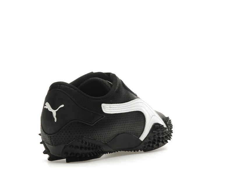 Puma Mostro Perforated Leather Black White