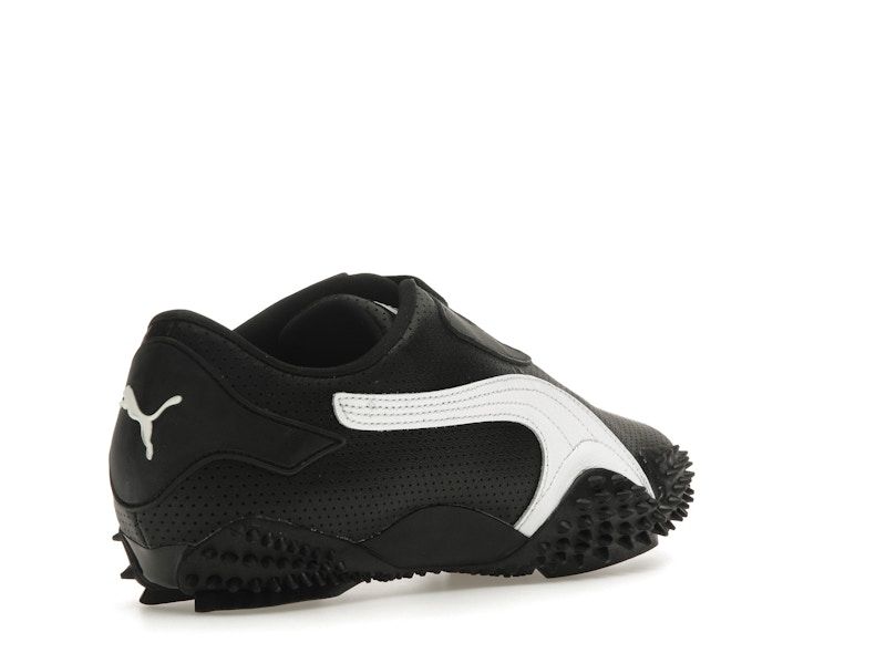 Puma Mostro Perforated Leather Black White