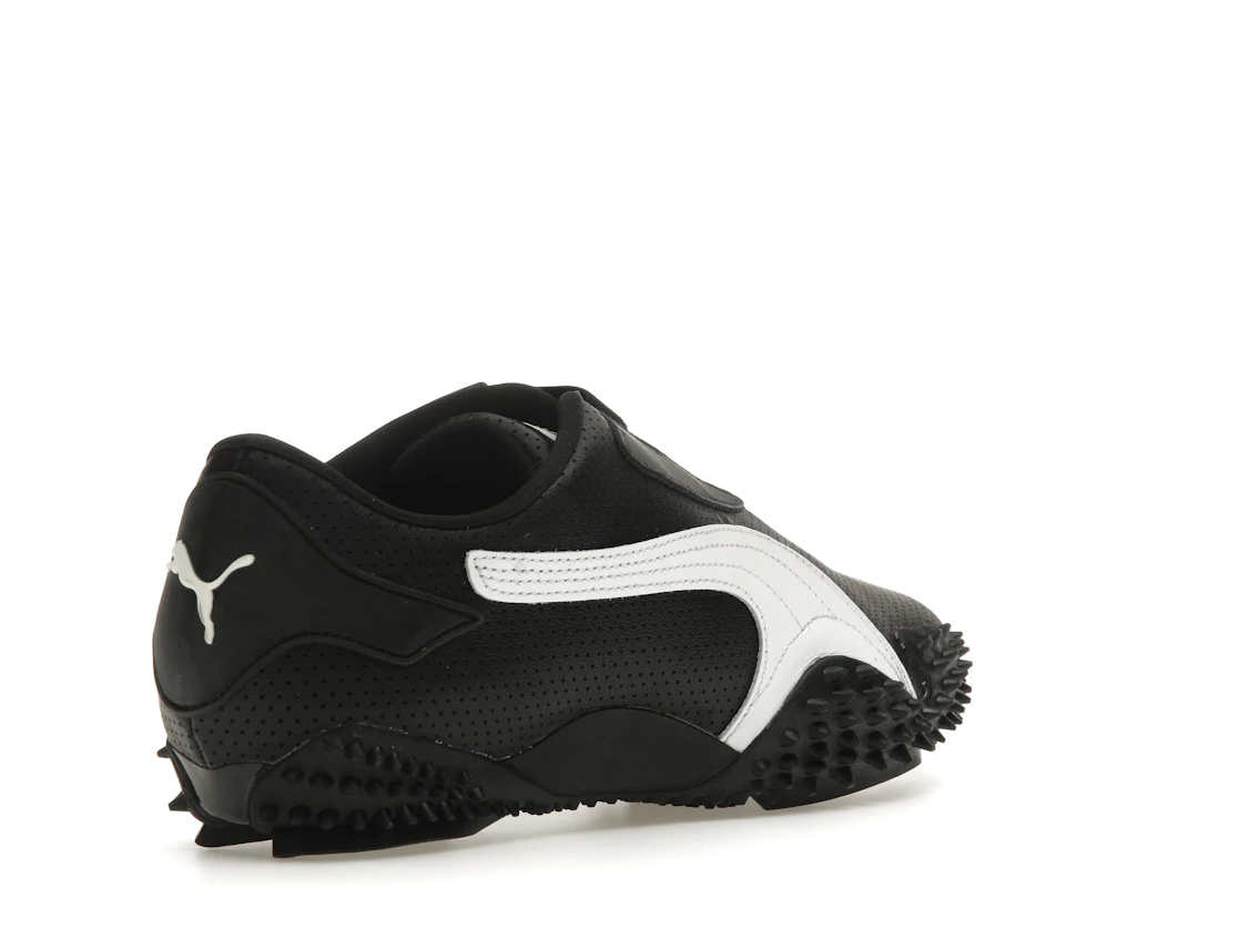 Puma Mostro Perforated Leather Black White