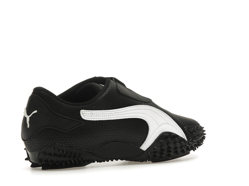 Puma Mostro Perforated Leather Black White
