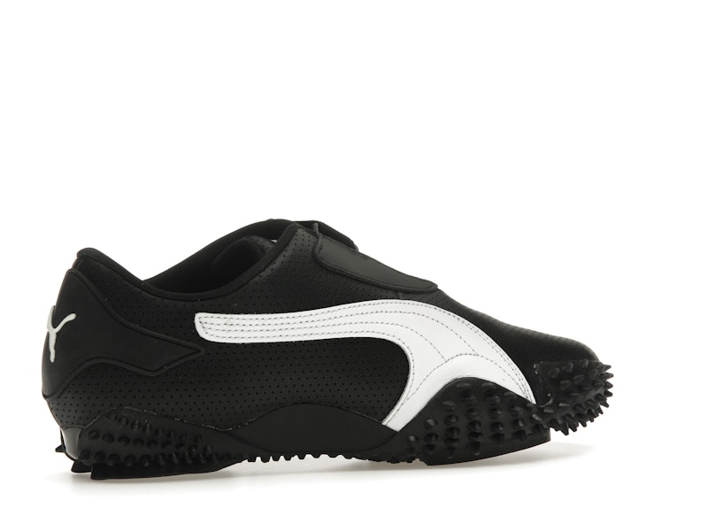 Puma Mostro Perforated Leather Black White