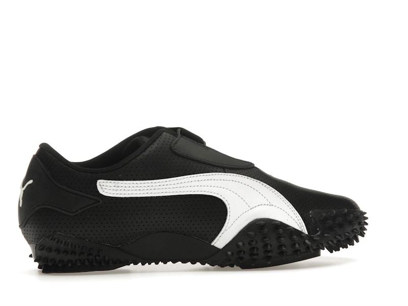 Puma Mostro Perforated Leather Black White