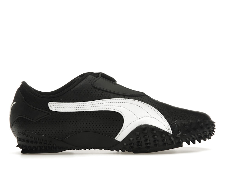 Puma Mostro Perforated Leather Black White