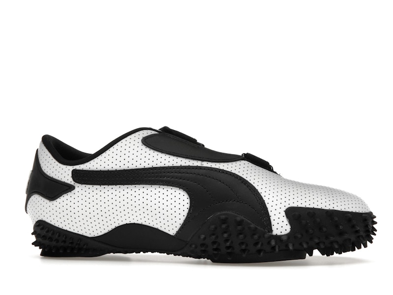 Puma Mostro Perforated Leather White Black