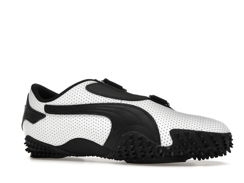 Puma Mostro Perforated Leather White Black