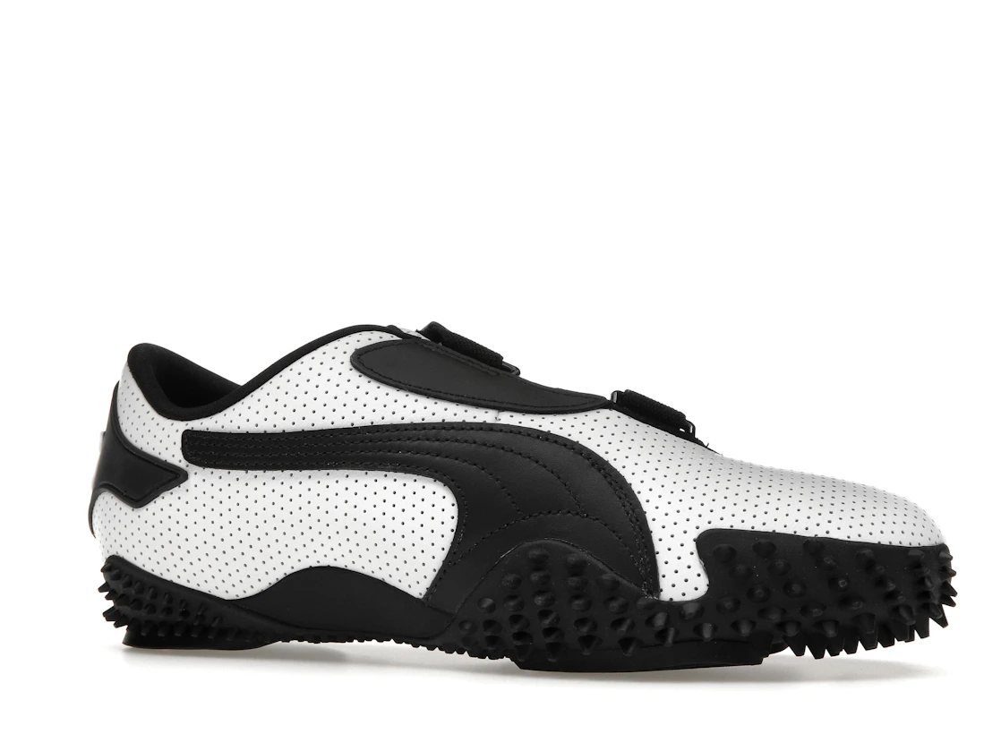 Puma Mostro Perforated Leather White Black