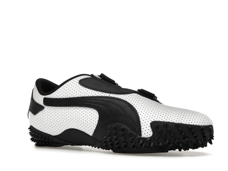 Puma Mostro Perforated Leather White Black