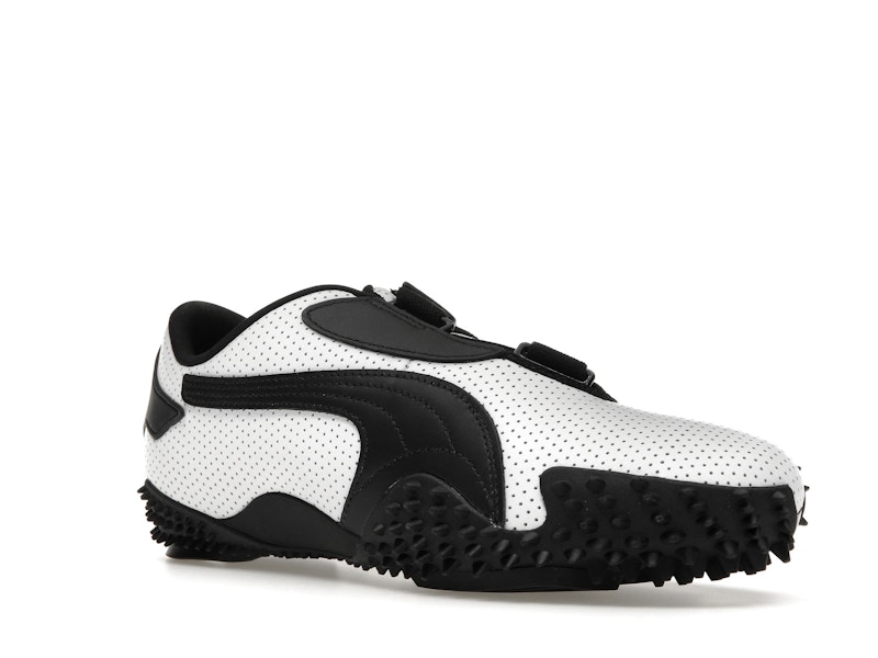Puma Mostro Perforated Leather White Black