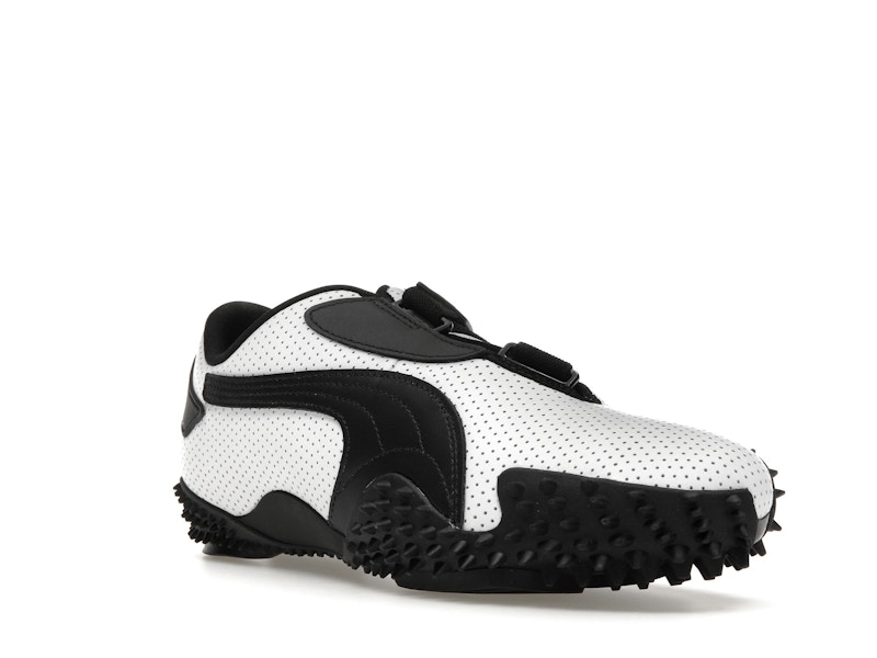 Puma Mostro Perforated Leather White Black
