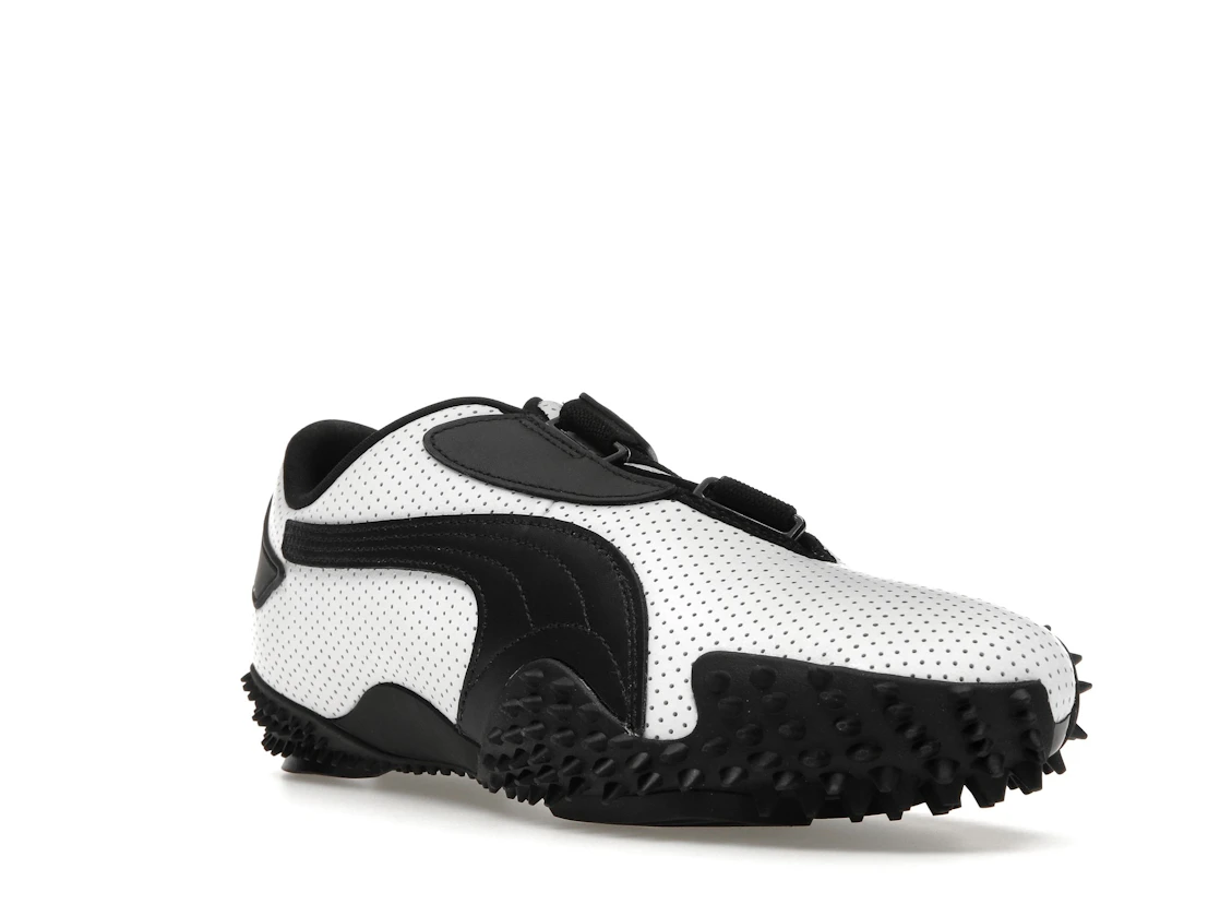 Puma Mostro Perforated Leather White Black