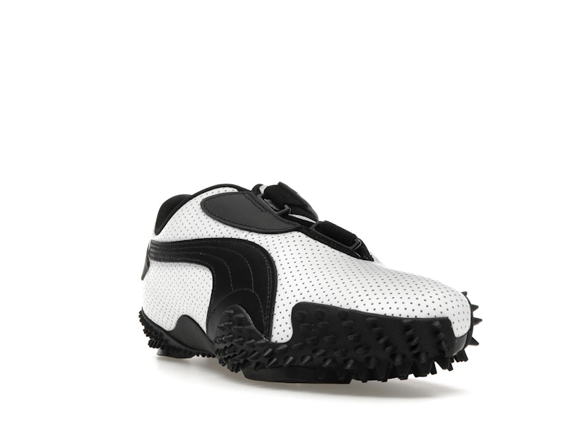 Puma Mostro Perforated Leather White Black